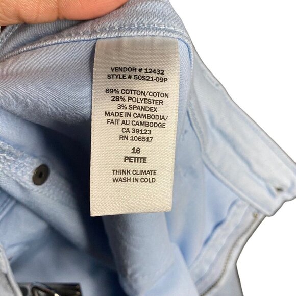 Northern Reflections Women's Light Blue High Waisted Jeans - Picture 7 of 8